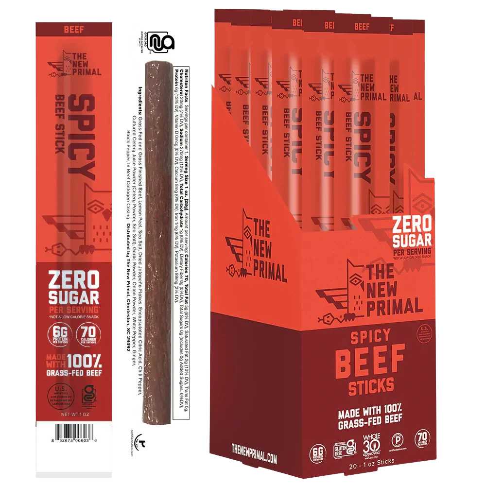 Spicy Beef Stick (20 Pack Case)
