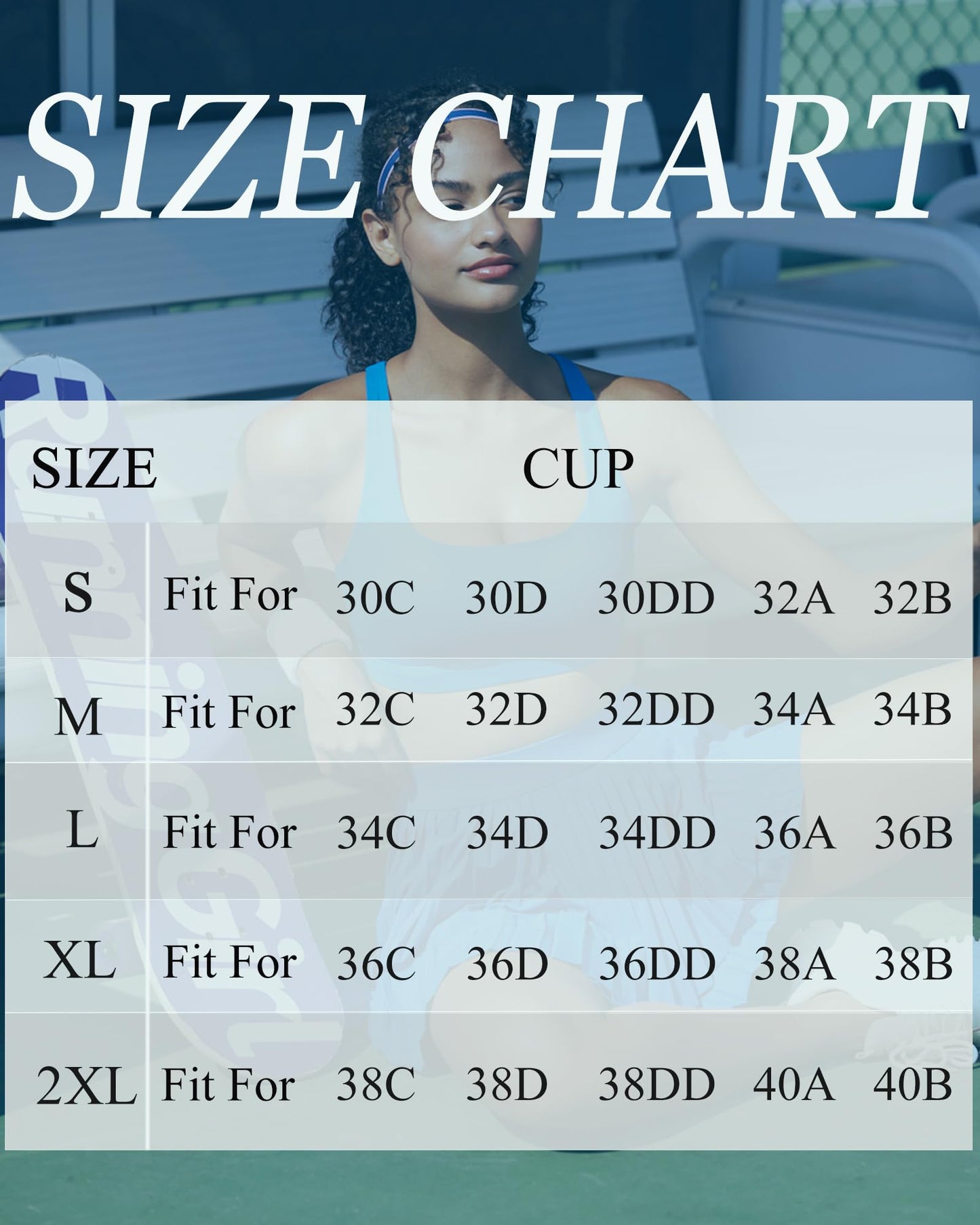 RUNNING GIRL® Medium-High Support Crisscross Back 2-in-1 Versatile Sports Bra