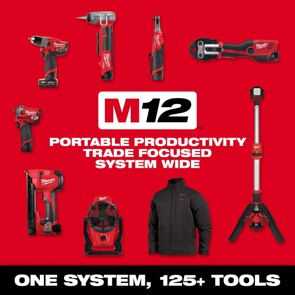 M12 FUEL 12-Volt Li-Ion Brushless Cordless Hammer Drill and Impact Driver Combo Kit (2-Tool) with M12 Soldering Iron