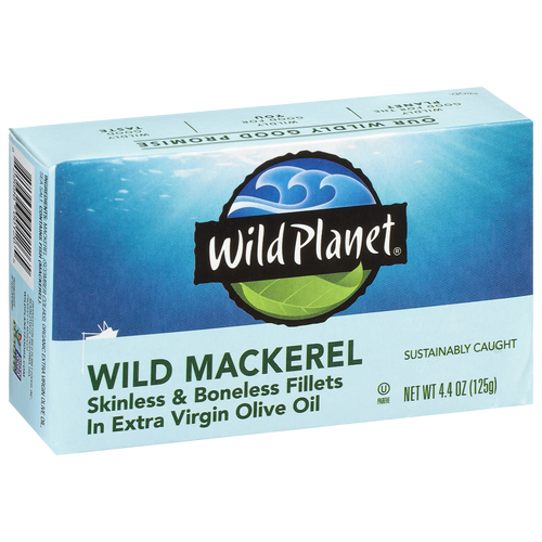Wild Mackerel Fillets In Extra Virgin Olive Oil