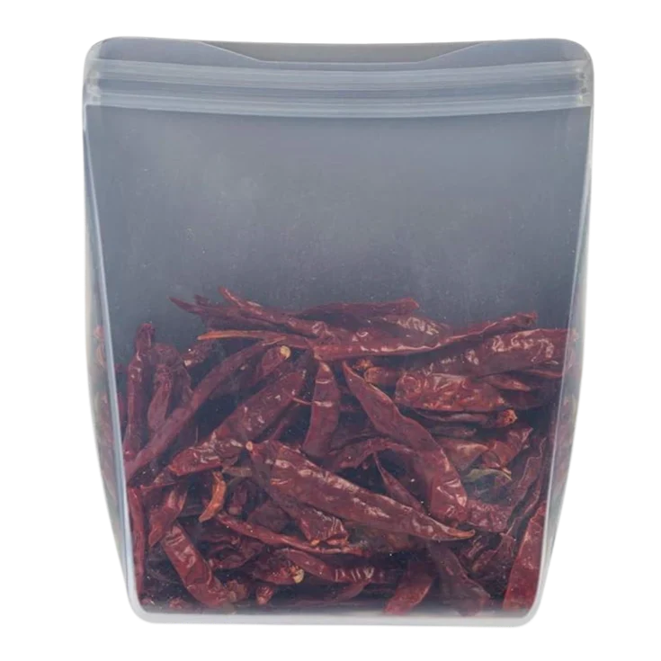36oz Reusable Silicone Stand Up Storage Bag - Slate