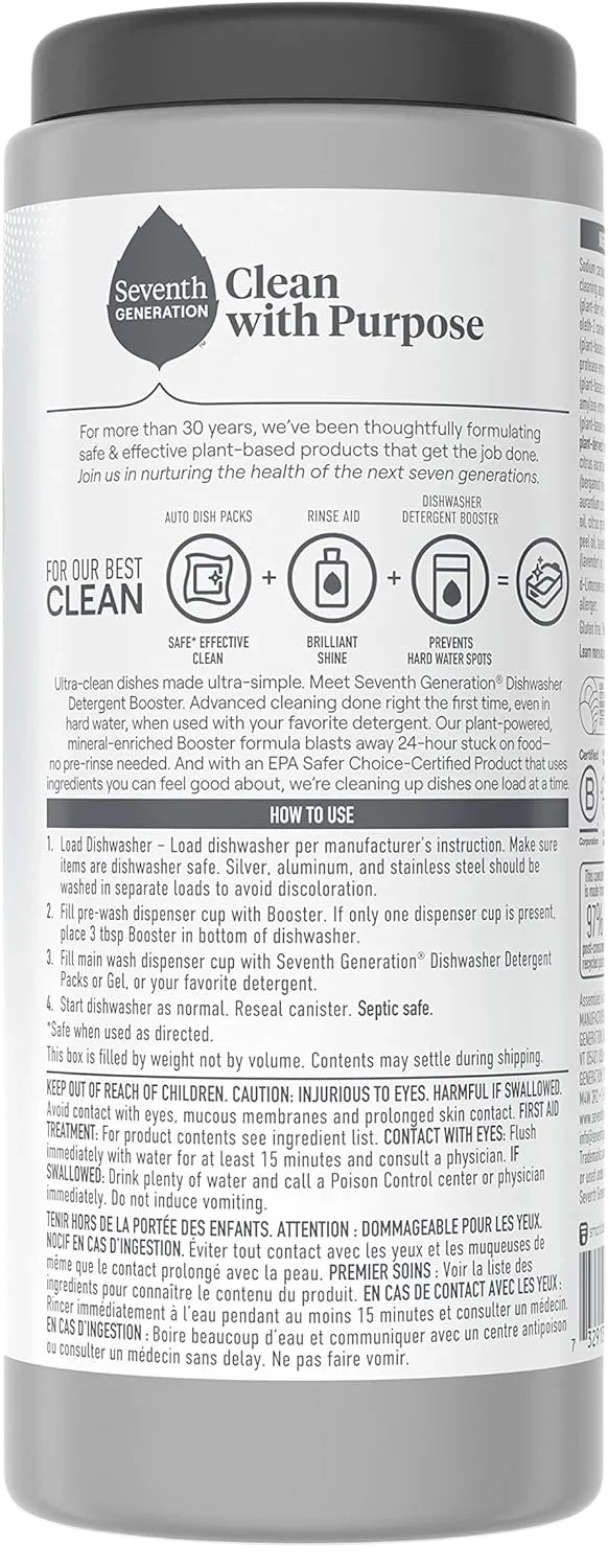 Dishwasher Detergent Booster - Fresh Citrus