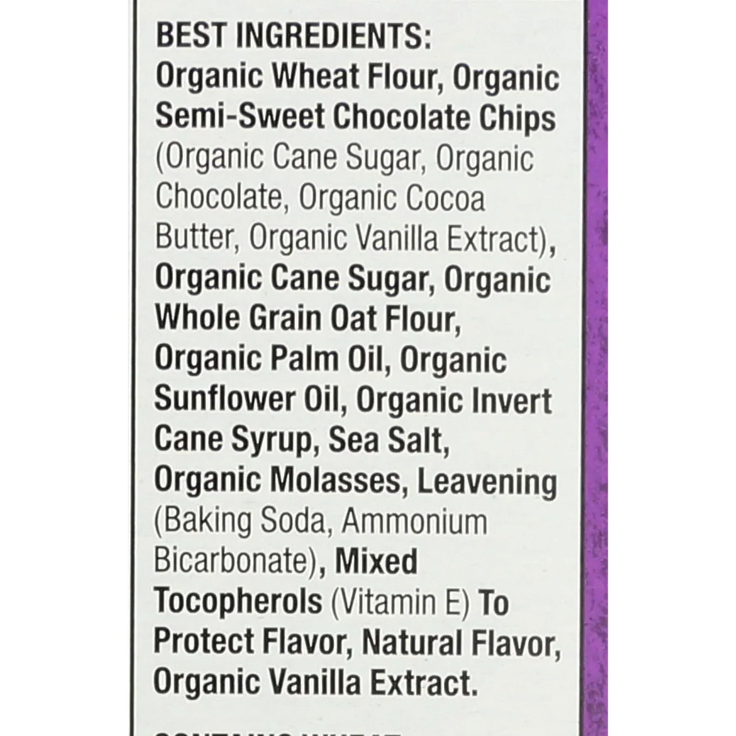 Organic Chocolate Chip Cookie Bites (10 CT)