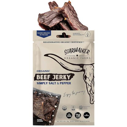 Simply Salt and Pepper Beef Jerky