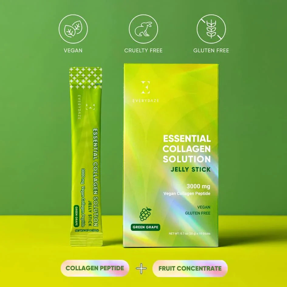 Essential Collagen Solution Jelly Stick - Green Grape (10 CT)