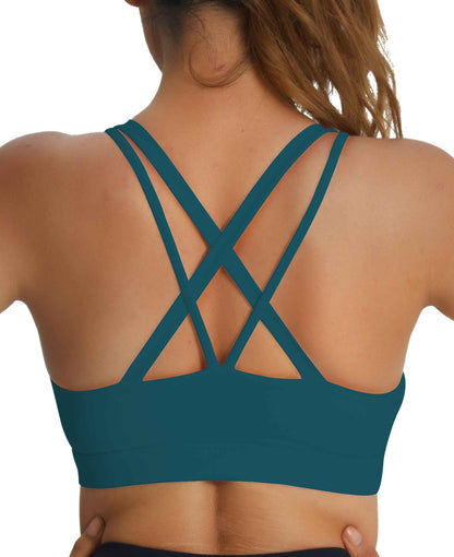 RUNNING GIRL® 2-in-1-strappy-criss-cross-versatile-bra-tank
