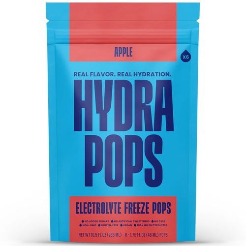 Hydra Pops Apple Electrolyte Freeze Pops (6 CT)