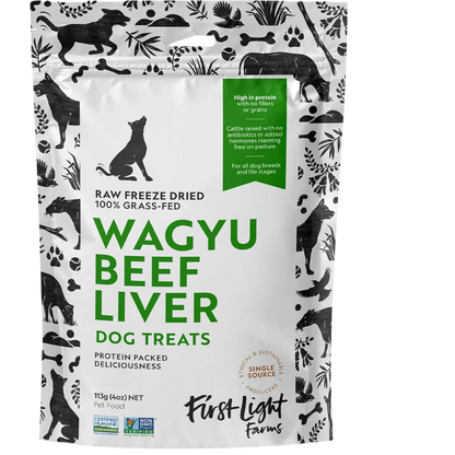 Freeze-Dried Wagyu Liver Dog Treats