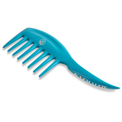 Kurls Plus Wide Tooth Hair Comb - Cobalt