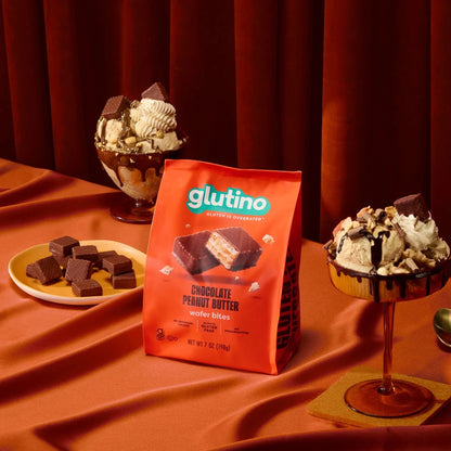 Chocolate Covered Peanut Butter Wafer Bites