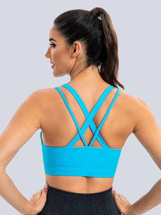 RUNNING GIRL® 2-in-1-strappy-criss-cross-versatile-bra-tank