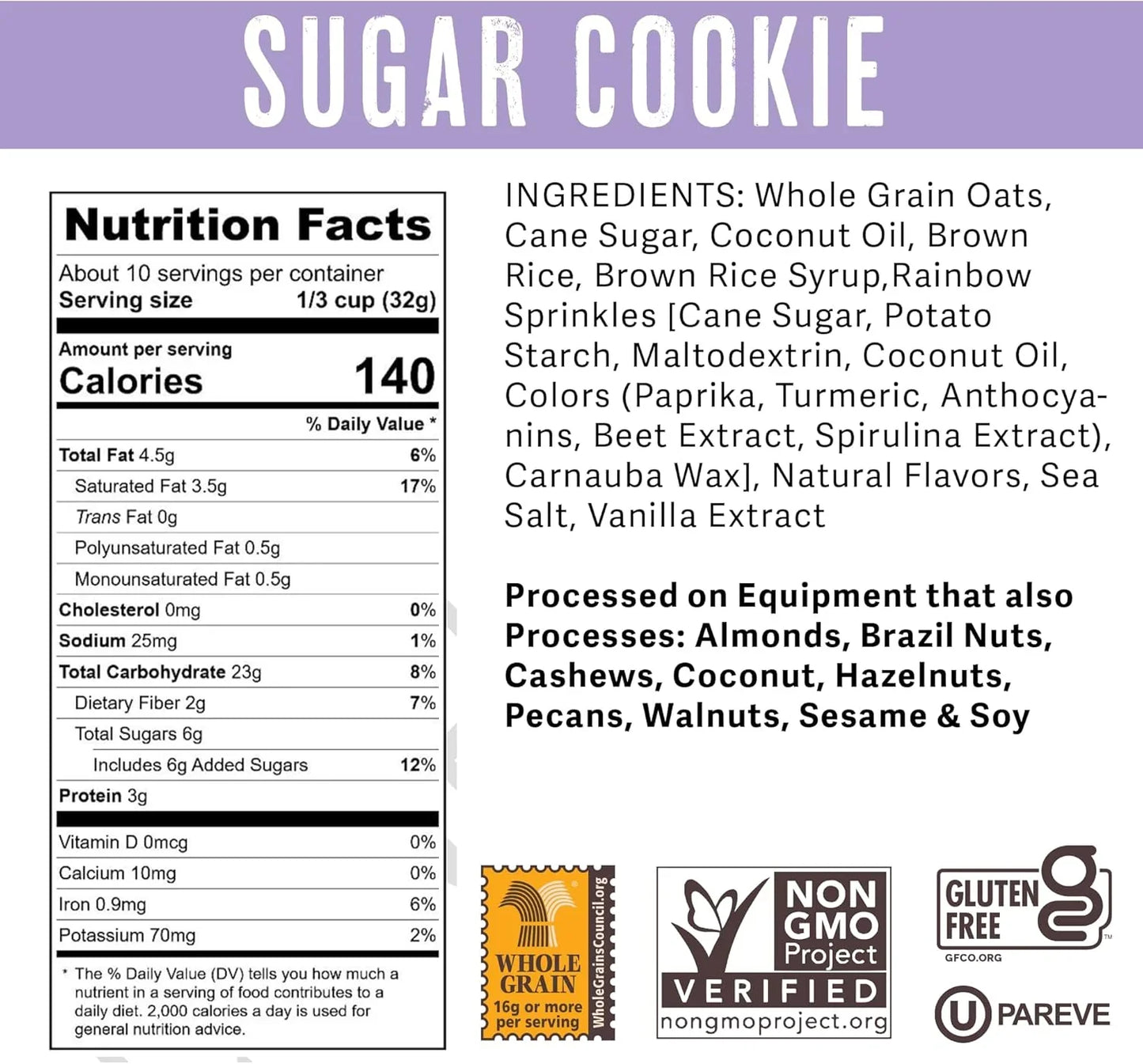 Granola Sugar Cookie