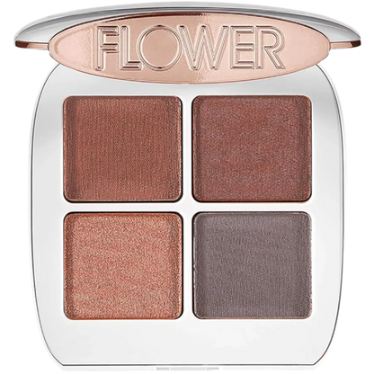 Petal Play Shadow Quad - Black Iris