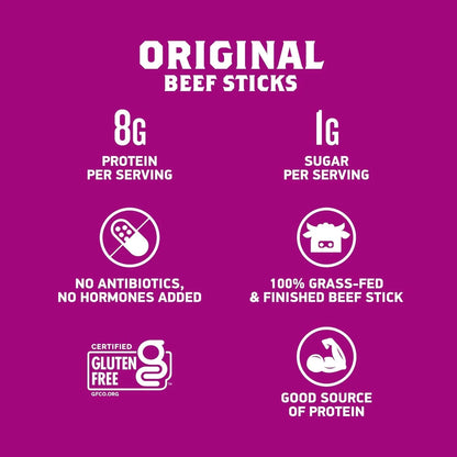 Original Beef Snack Sticks (24 Pack)