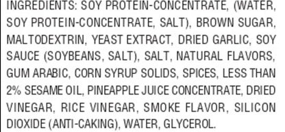 Plant-Based Teriyaki Jerky