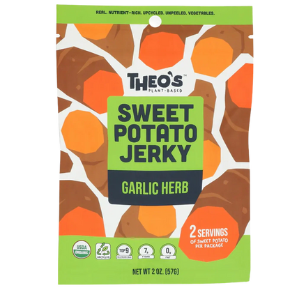 Organic Garlic Herb Sweet Potato Jerky