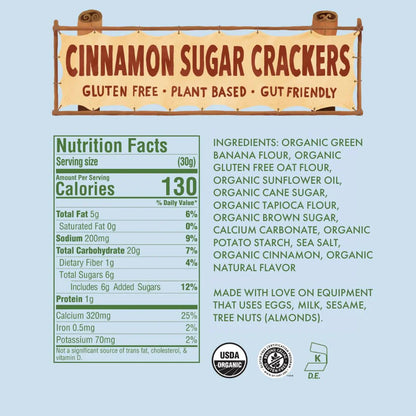 Cinnamon Sugar Crackers (8 Pack)