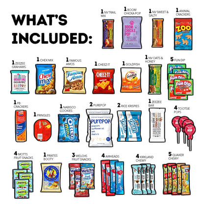 CraveBox Deluxe 65ct Snack Gift Box