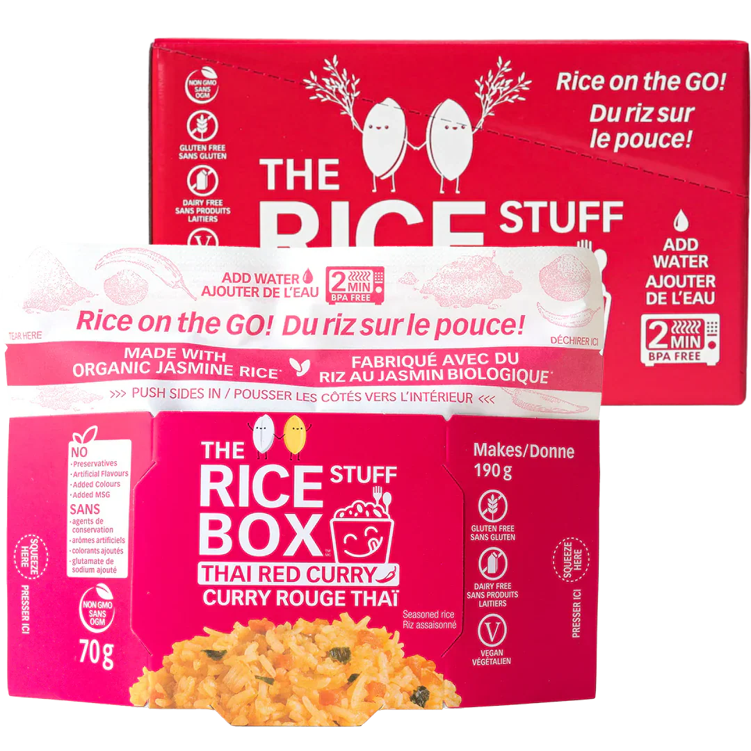 Instant Thai Red Curry Rice Box (6 Pack)