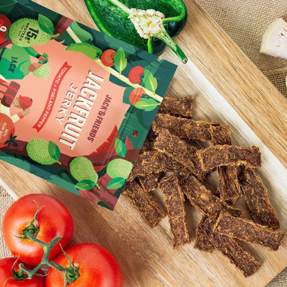 Jackfruit Jerky - Tomato & Poblano Peppers