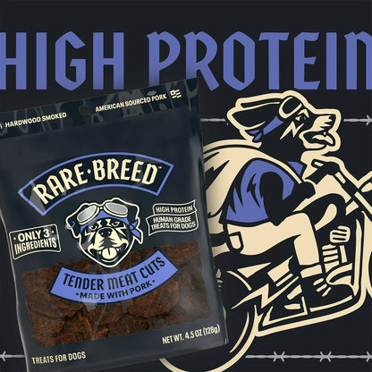 Dog Treats - Tender Meat Cuts Made With Pork