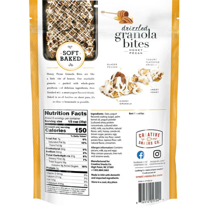 Drizzled Granola Bites Honey Pecan
