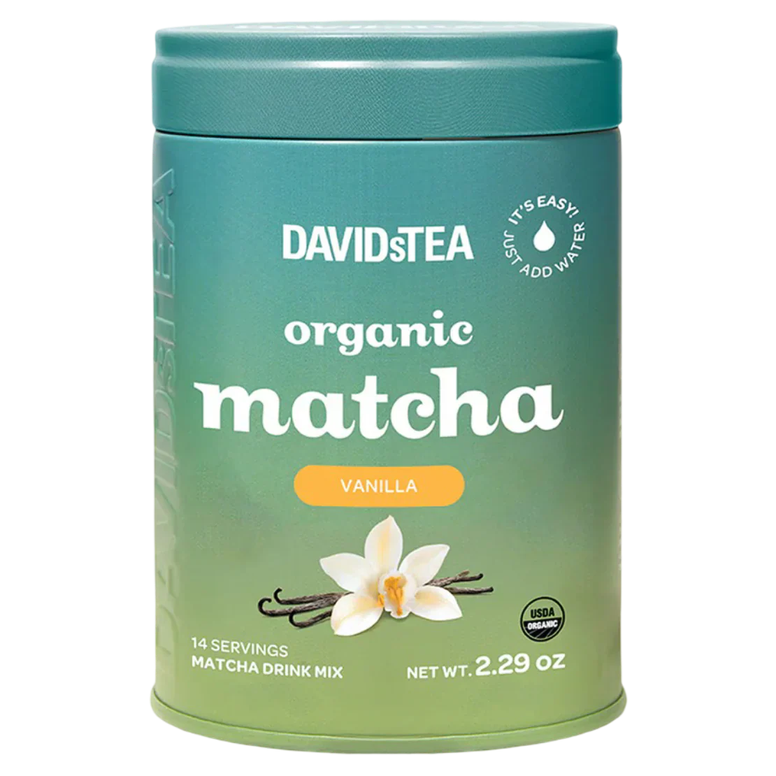 Organic Vanilla Matcha Tea Tin