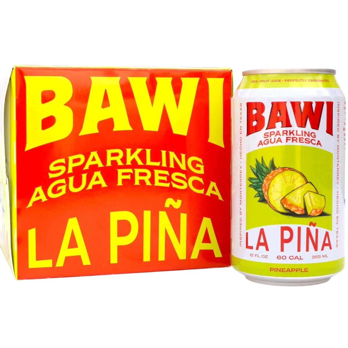 Sparkling Agua Fresca La Pi?a ¨C Pineapple (4 Pack)