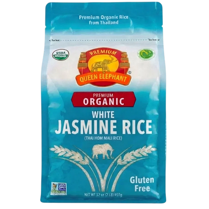 Premium Organic White Jasmine Rice