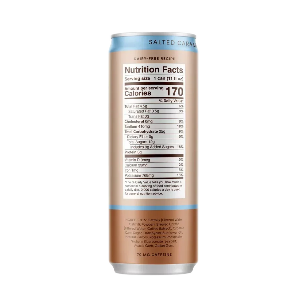 Oat Milk Salted Caramel Latte (12 CT)