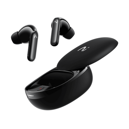 RecDot Voice Recorder Earbuds: Professional AI Note Taker for Meetings, Calls & Lectures. Transcribe & Summarize, 78 Languages, 48dB Hybrid ANC AI Assistant for Deep Work, AES-256 Secure, Black