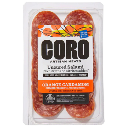 Uncured Orange Cardamom Salami