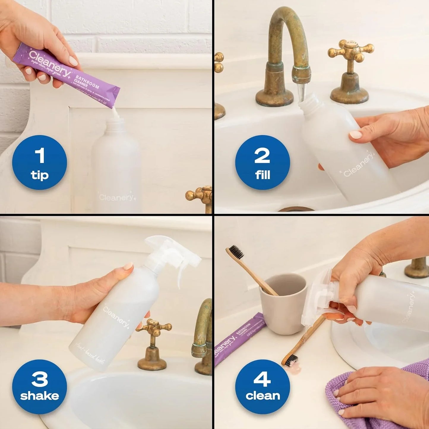 Bathroom Cleaner - Single Refill - Lavender & Citrus