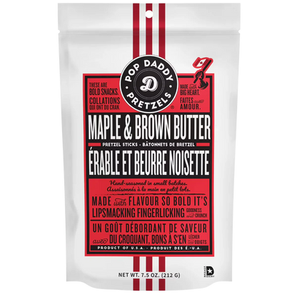 Maple Brown Butter Pretzels