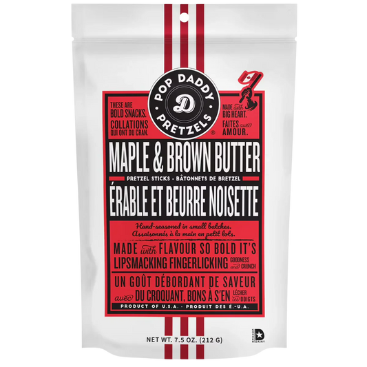 Maple Brown Butter Pretzels
