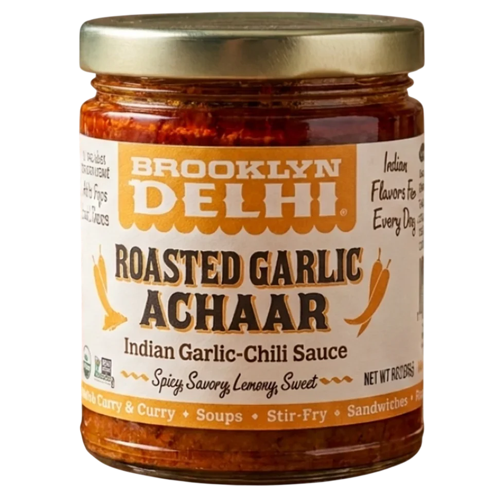 Roasted Garlic Achaar