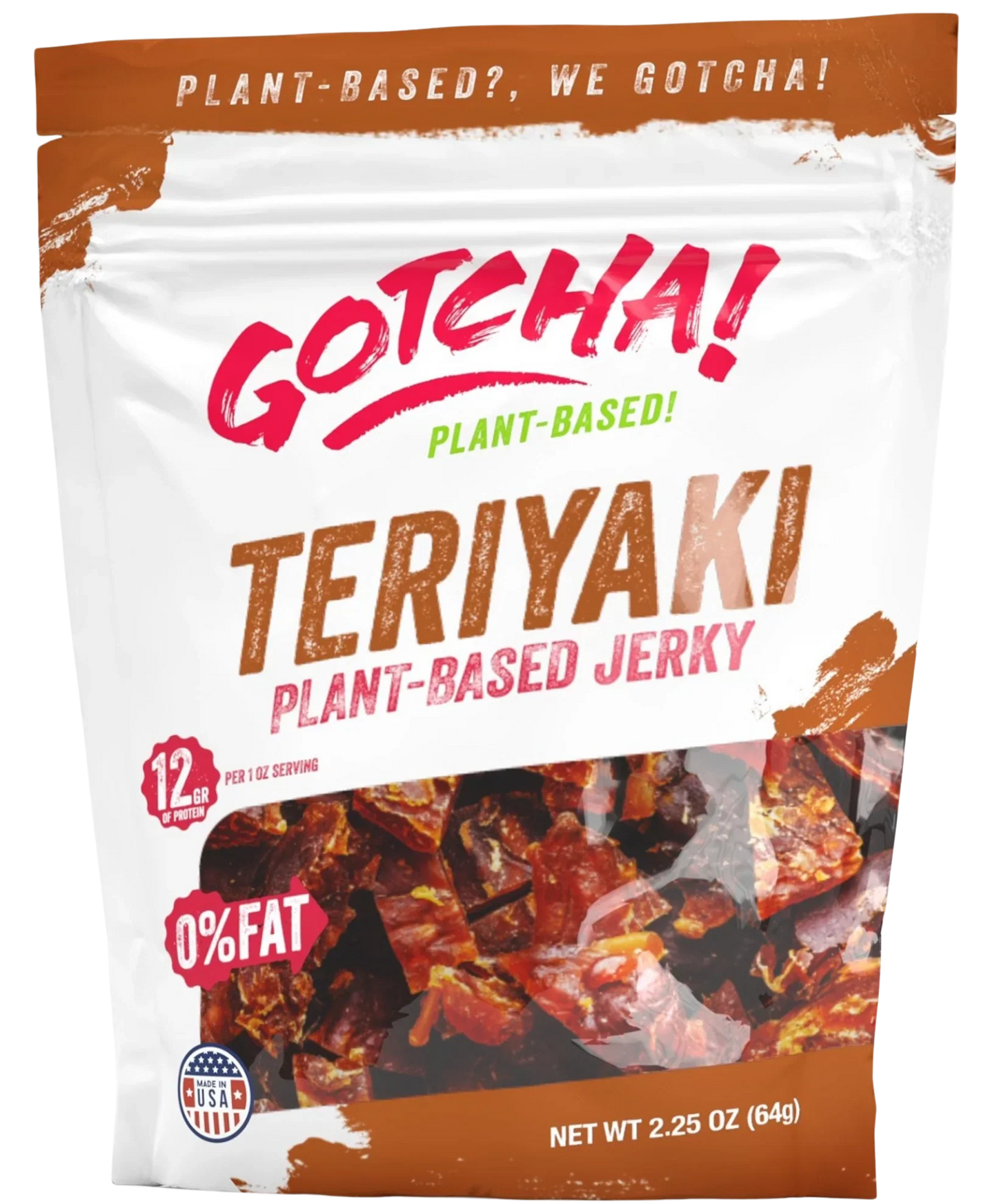 Plant-Based Teriyaki Jerky
