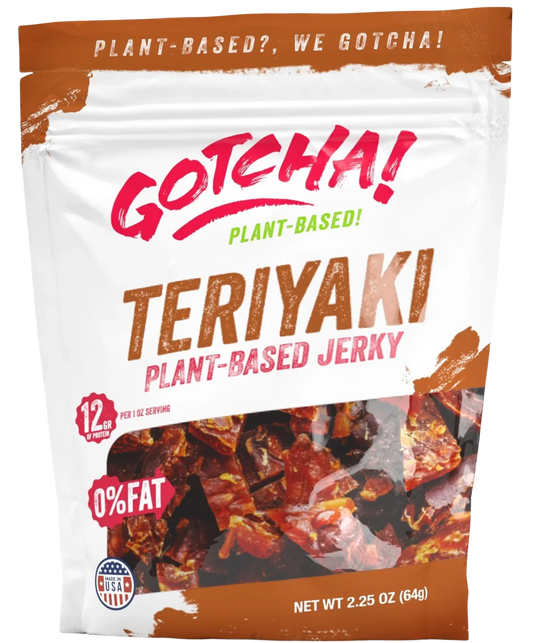 Plant-Based Teriyaki Jerky