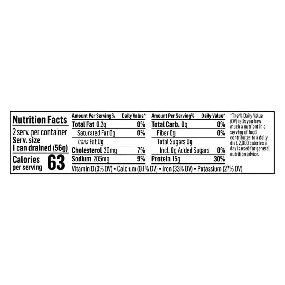 Solid Light Skipjack Wild Tuna In Water (2 Pack)