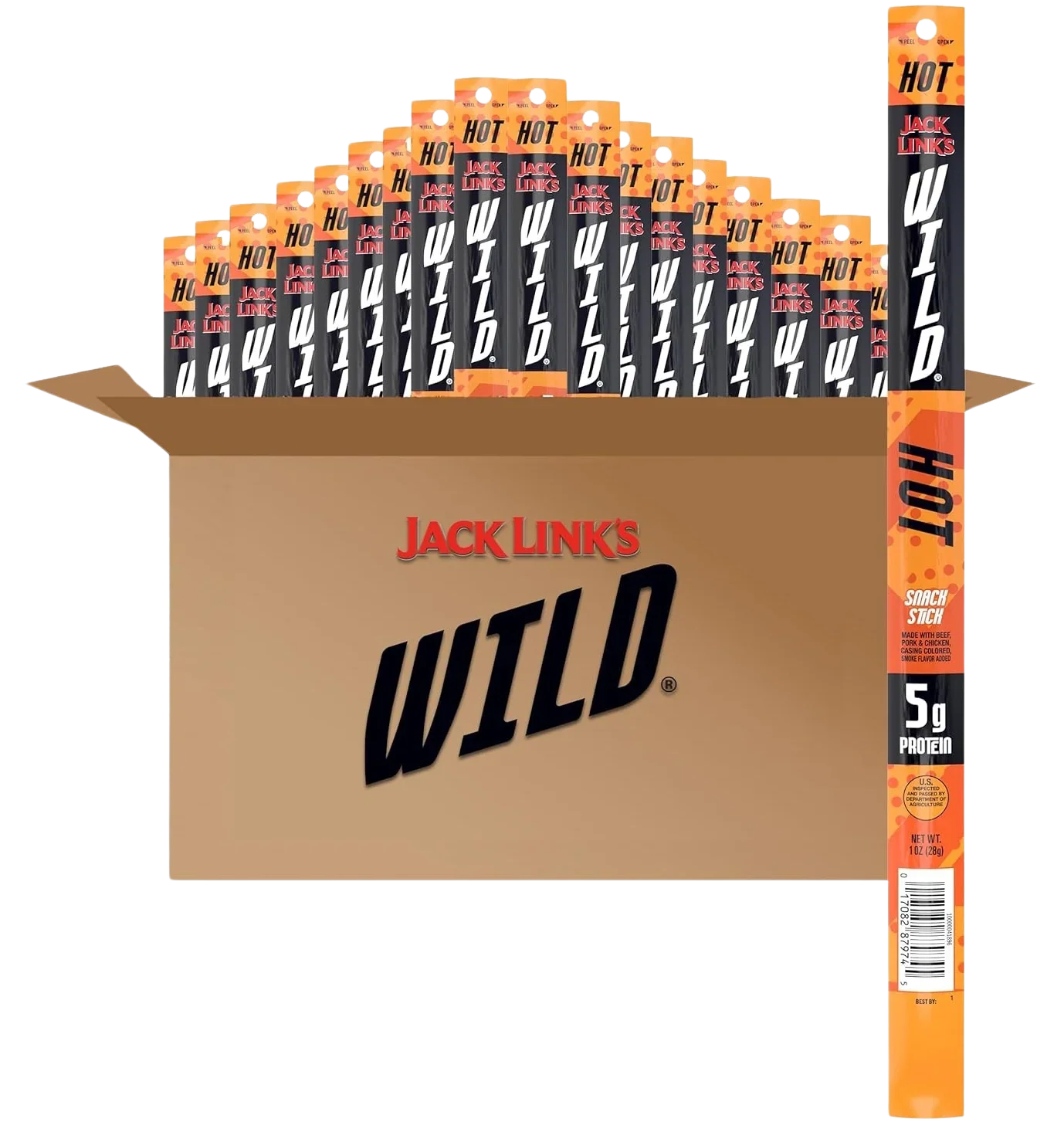 Wild Hot Snack Sticks (20 CT)