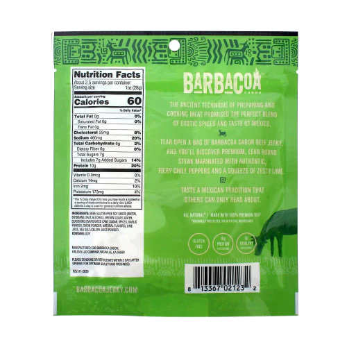 Chili Lime Beef Jerky