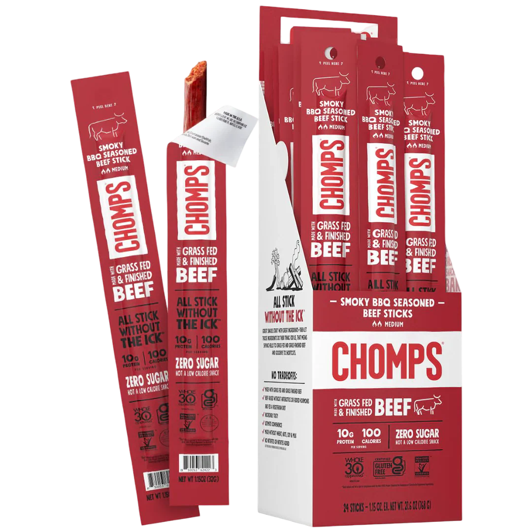 Smoky BBQ Beef Sticks (24 CT)