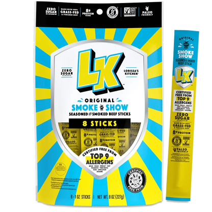 Original Smoke Show Beef Jerky (8 Pack)