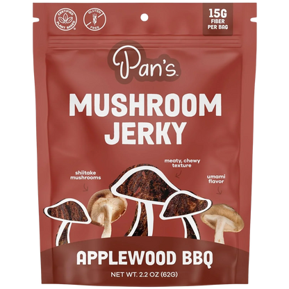 Applewood BBQ Mushroom Jerky