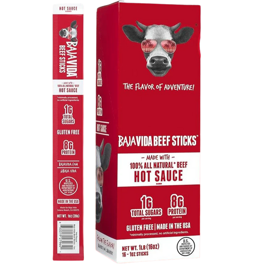 Hot Sauce Beef Stick (16 CT)