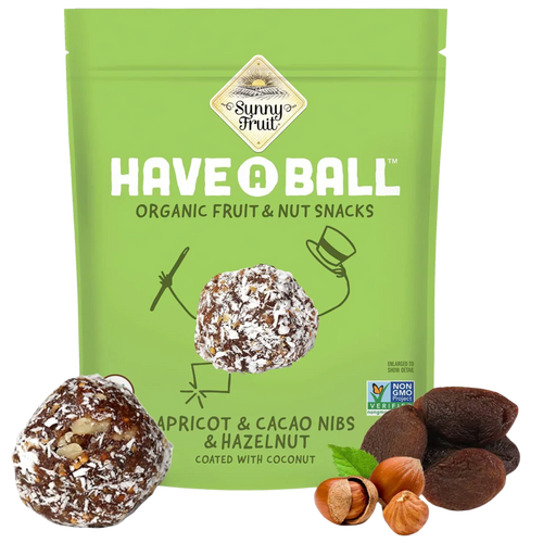 Apricot, Cacao Nibs & Hazelnut - Fruit & Nut Snack