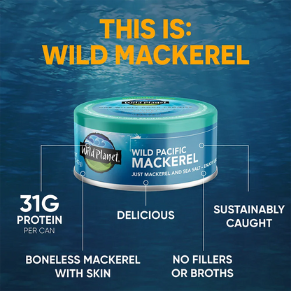 Wild Pacific Mackerel