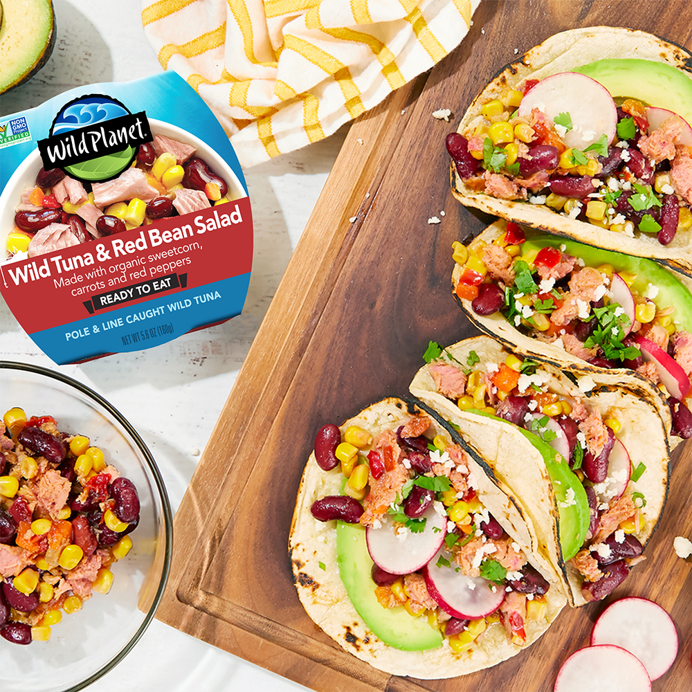 Wild Tuna & Red Bean Salad Ready-To-Eat Meal
