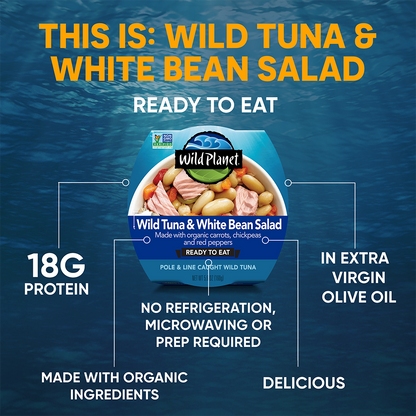 Wild Tuna & White Bean Salad Ready-To-Eat Meal