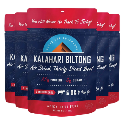 Biltong Spicy Peri Peri Flavor (8 Pack)